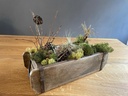Alte Vintage Ziegelform Deko