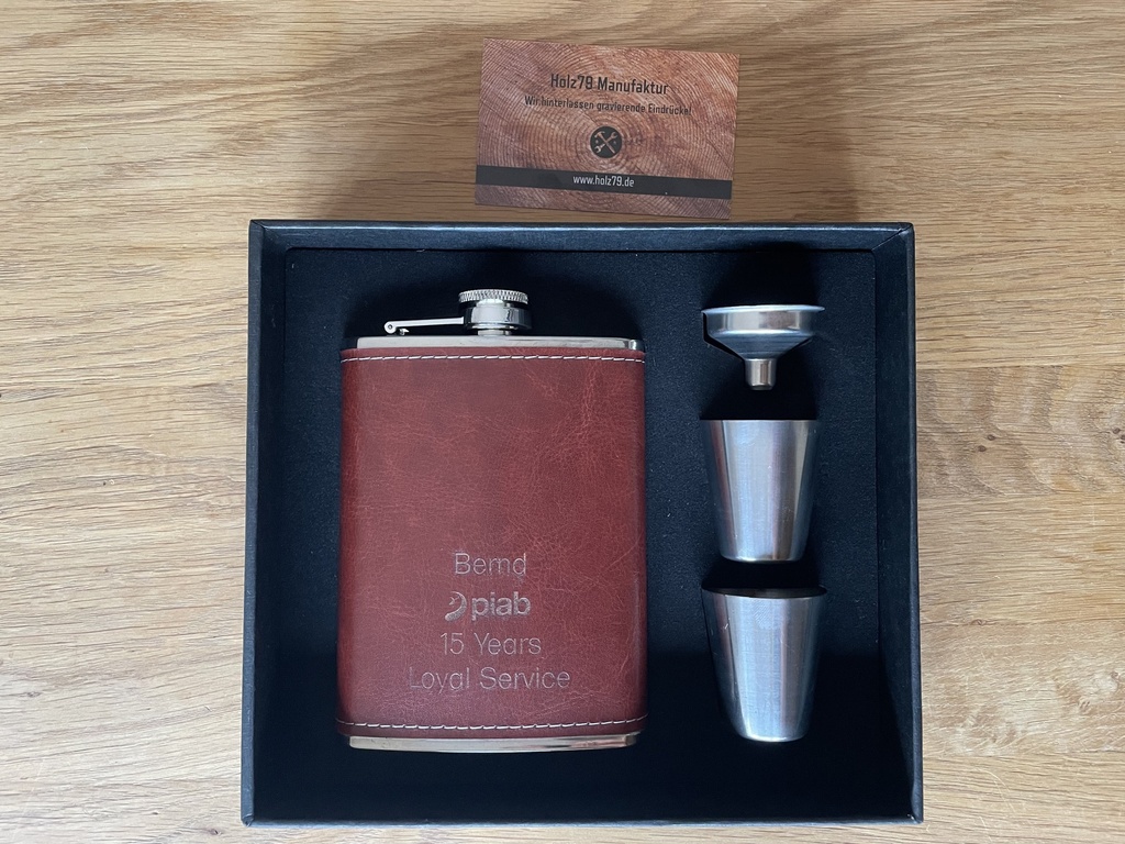 Flachmann Set "Gentlemen"