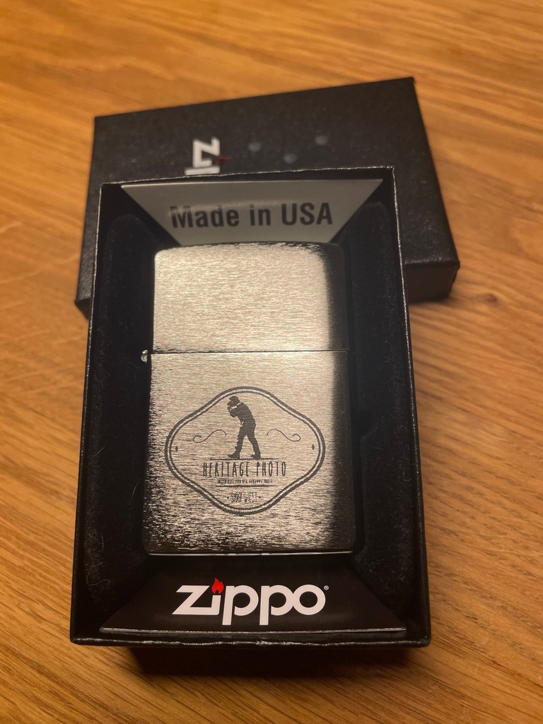 Zippo Benzinfeuerzeug mit Gravur