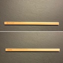 Zimmermannsbleistift 24 cm - naturfarben