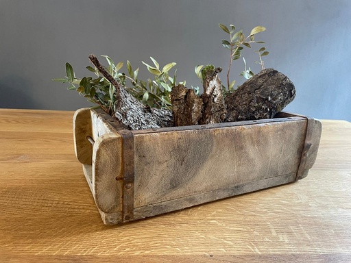 Alte Vintage Ziegelform Deko