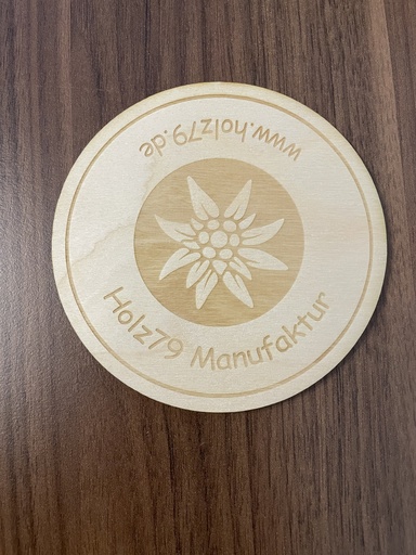 Untersetzer Holz 6 Stück