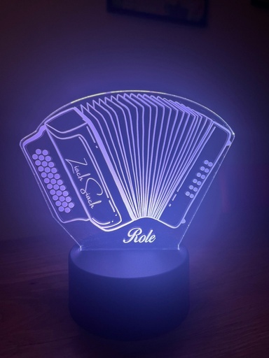 LED-Aufsteller Acryl "Ziach"