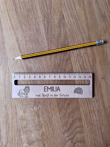 Lineal "Einschulung" 15cm