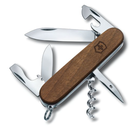 Victorinox Offiziersmesser, "Spartan Wood" Nussbaumholz